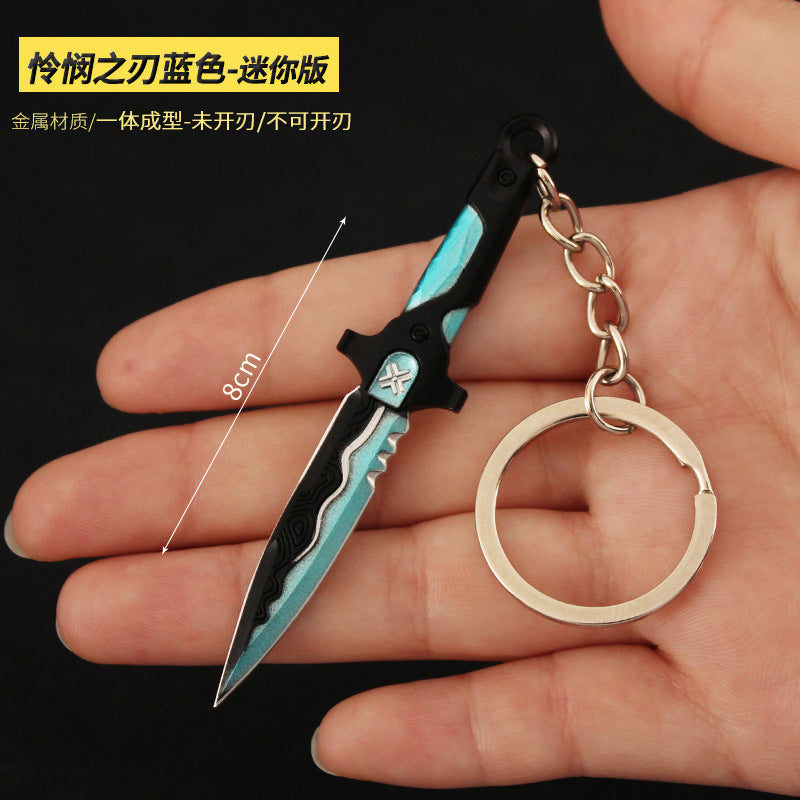 Valorant Style Metal Gun Keychain 🎮✨
