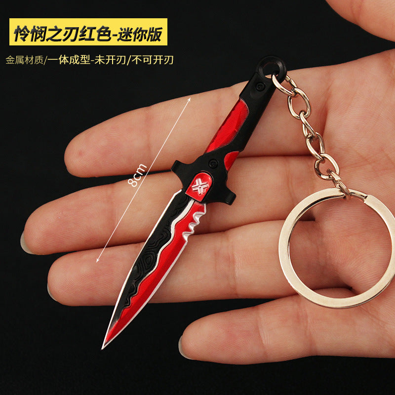 Valorant Style Metal Gun Keychain 🎮✨