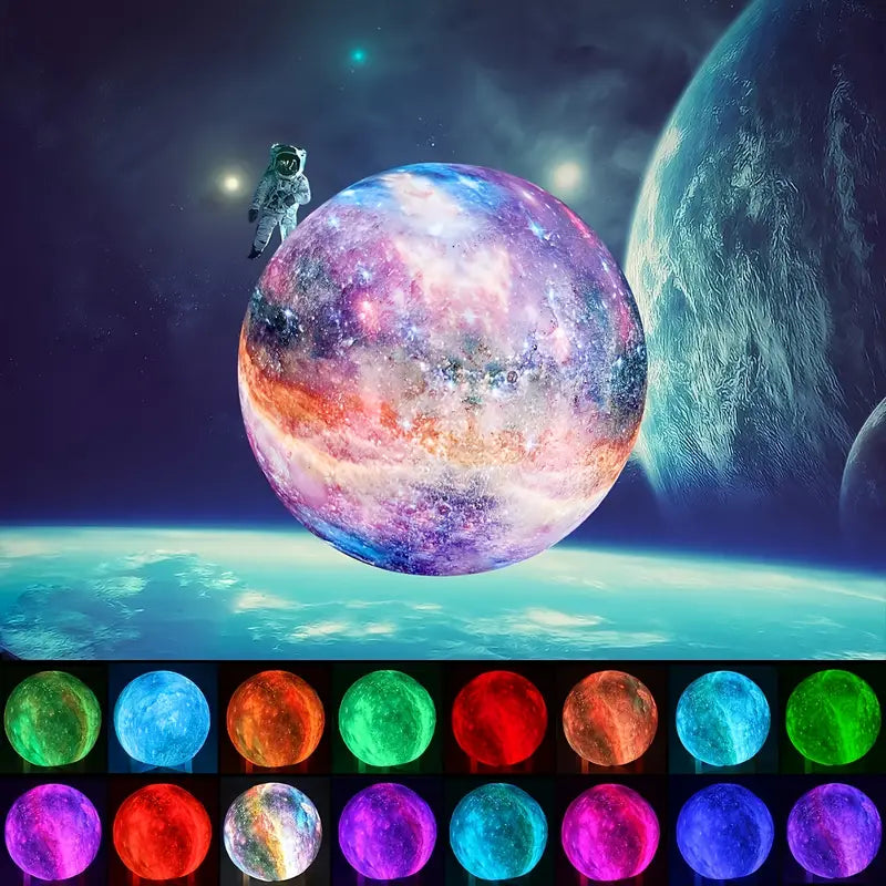 Cozy Color Changing Moon Light 🌕