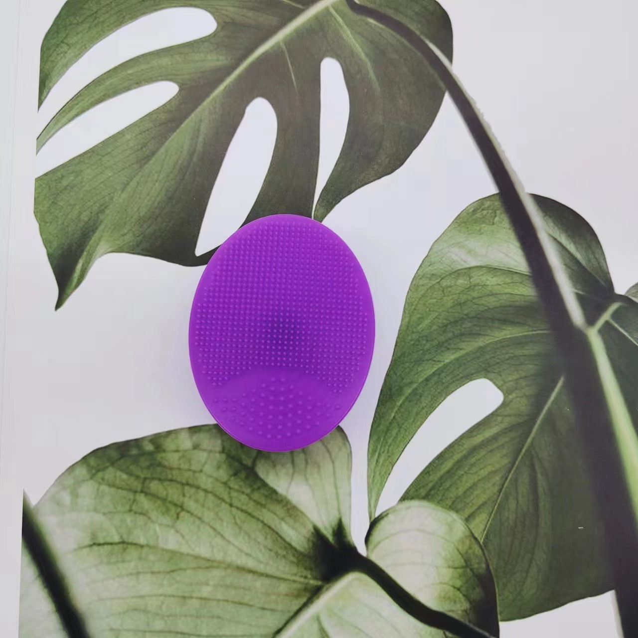 Manual Small Face Wash Brush with Food-Grade Silicone