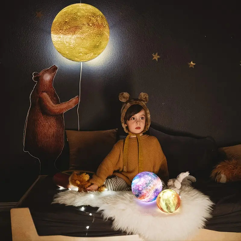 Cozy Color Changing Moon Light 🌕