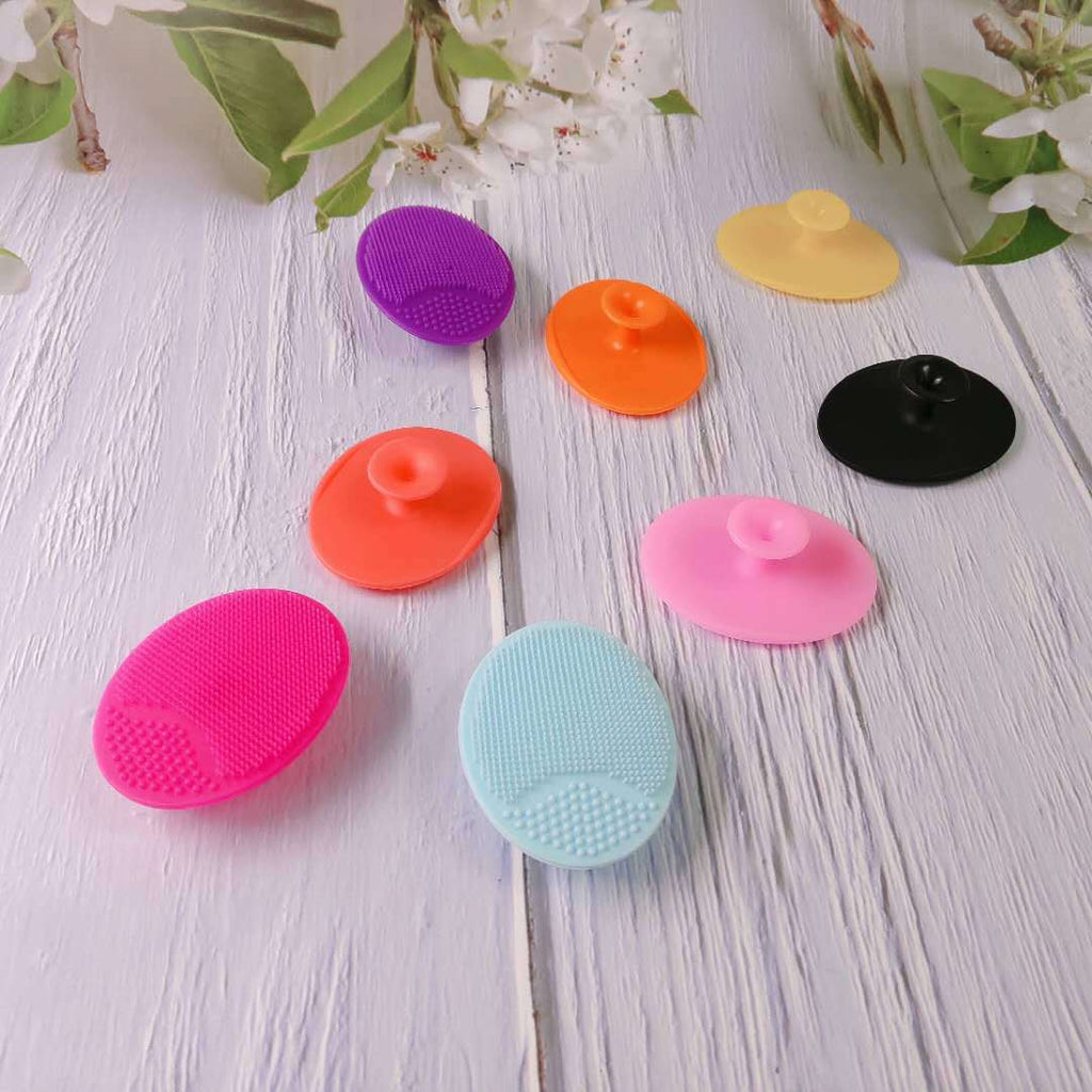 Manual Small Face Wash Brush with Food-Grade Silicone