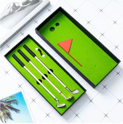 Creative Mini Golf Pen Set for Office & Home 💼
