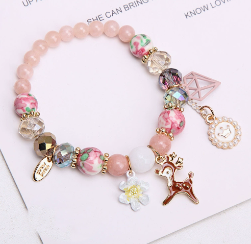 Stylish Natural Bead Bracelet